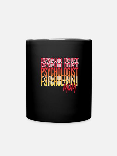Psychologe - Tasse einfarbig - Schwarz