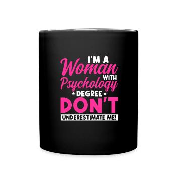 Psychologist - Full Colour Mug - black - Front
