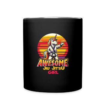 Jiu Jitsu - Full Colour Mug - black - Front