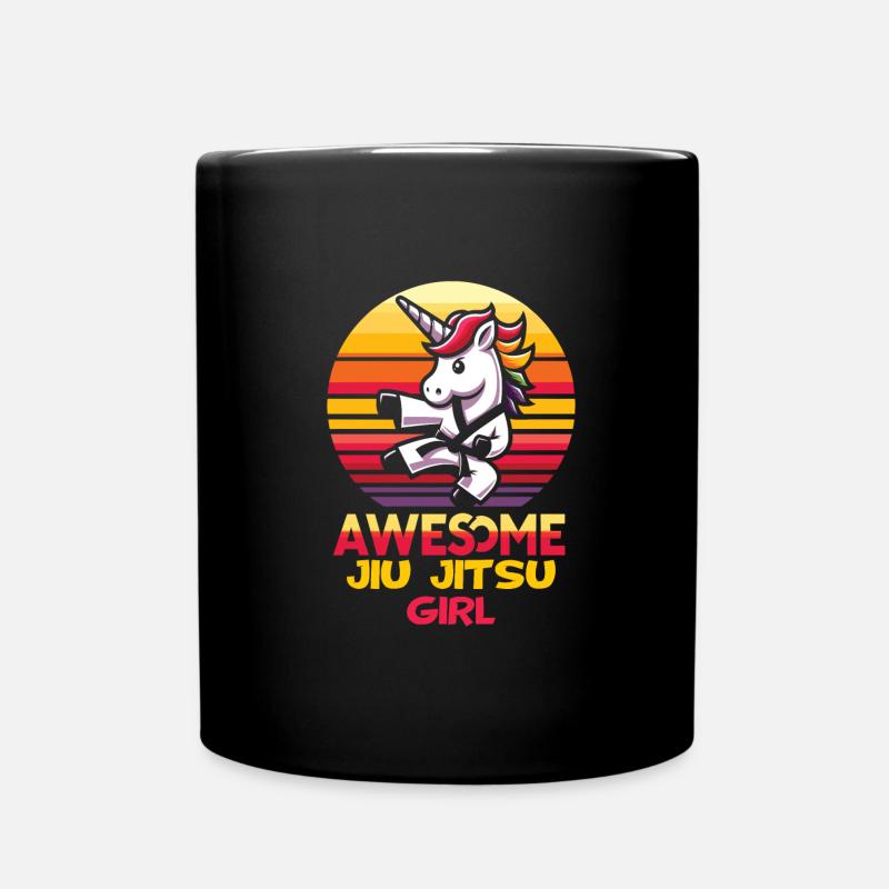 Jiu Jitsu - Full Colour Mug - black