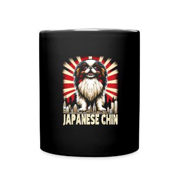 Japan Chin - Full Colour Mug - black - Front
