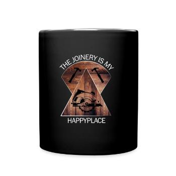 Charpentier, charpentier, charpentier, charpentier, artisan, bois - Mug uni - noir - Devant