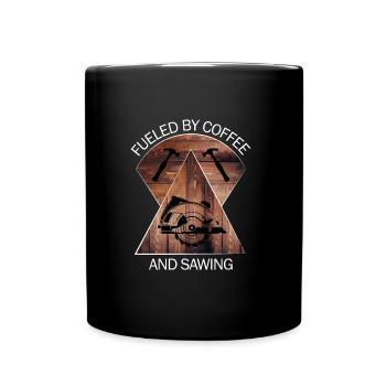 Charpentier, charpentier, charpentier, charpentier, artisan, bois - Mug uni - noir - Devant