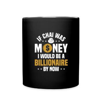 Chai - Mug uni - noir - Devant