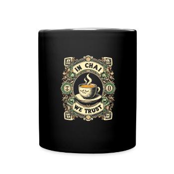 Chai - Mug uni - noir - Devant