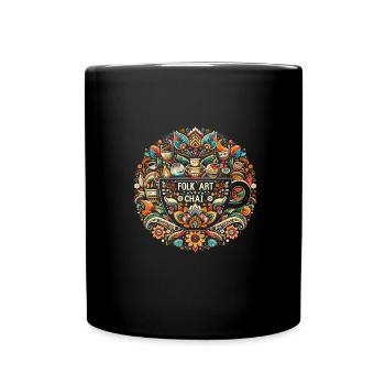 Chai - Tasse einfarbig - Schwarz - Vorne