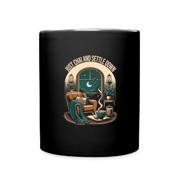 Chai - Mug uni - noir - Devant