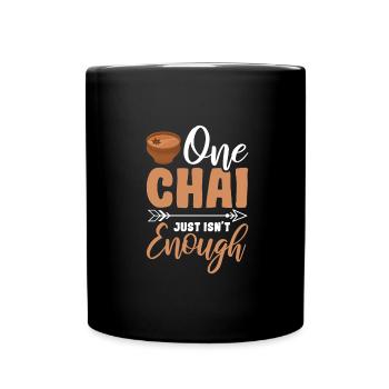 Chai - Mug uni - noir - Devant
