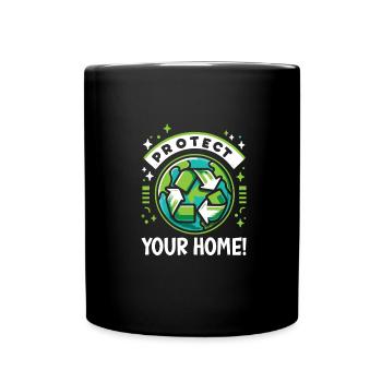 Environmental protection - Full Colour Mug - black - Front