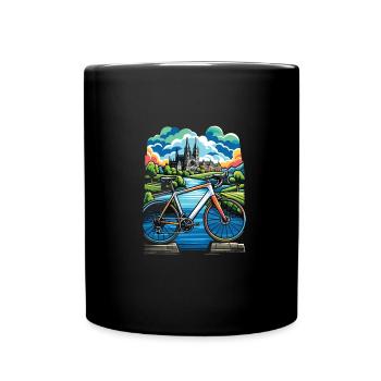 Cycling - Full Colour Mug - black - Front