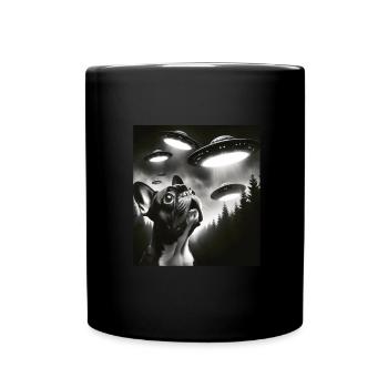 French Bulldog - Full Colour Mug - black - Front