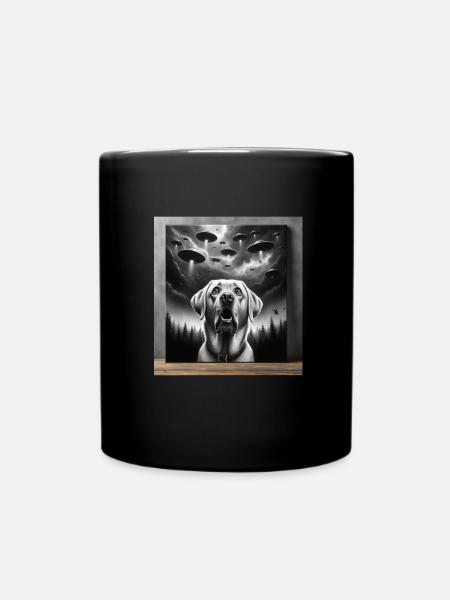 Labrador - Full Colour Mug - black