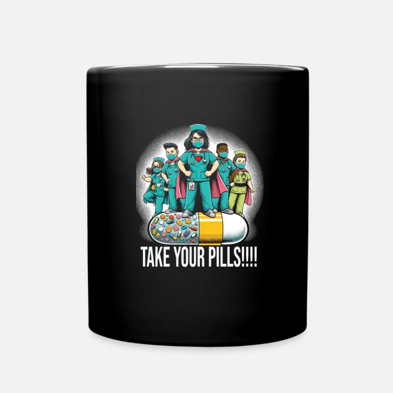 Altenpflegerin - Tasse einfarbig - Schwarz