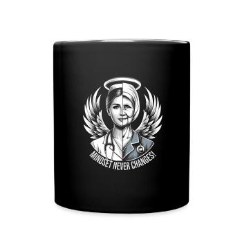 Geriatric nurse - Full Colour Mug - black - Front