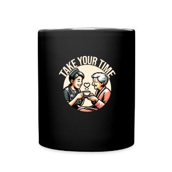 Geriatric nurse - Full Colour Mug - black - Front