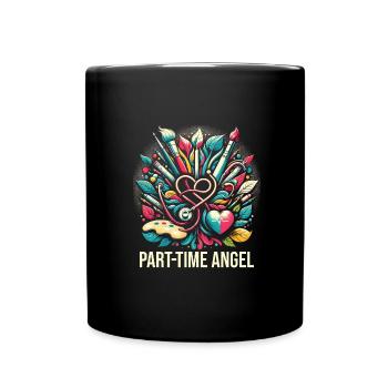 Geriatric nurse - Full Colour Mug - black - Front