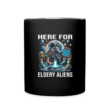 Geriatric nurse - Full Colour Mug - black - Front