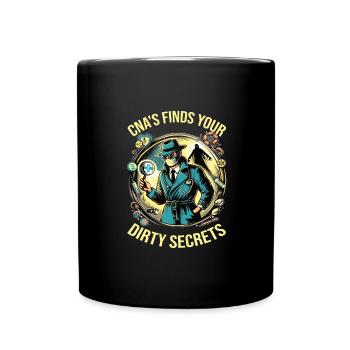 Geriatric nurse - Full Colour Mug - black - Front