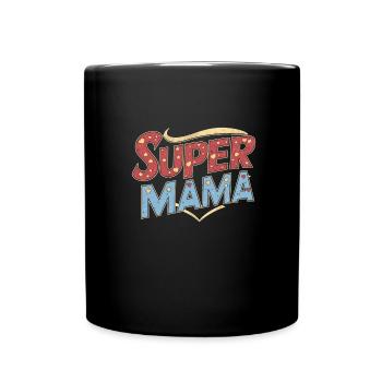 Fête des Mères - Mug uni - noir - Devant