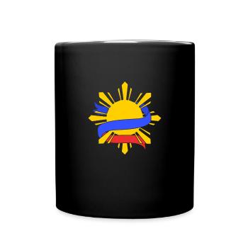 Philippinisch Philippinen - Tasse einfarbig - Schwarz - Vorne
