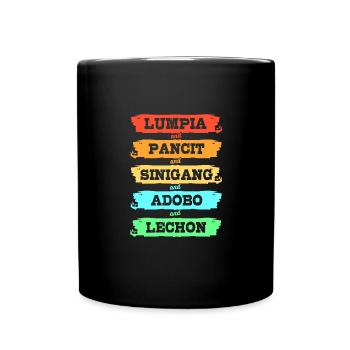Philippinisch Philippinen - Tasse einfarbig - Schwarz - Vorne