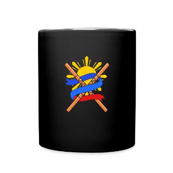 Philippinisch Philippinen - Tasse einfarbig - Schwarz - Vorne