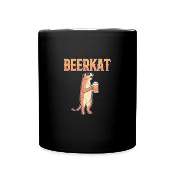Suricate - Mug uni - noir - Devant