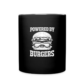Cheeseburger - Mug uni - noir - Devant