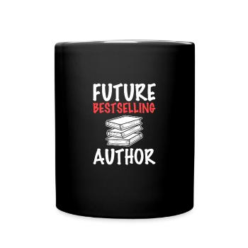 Author - Full Colour Mug - black - Front