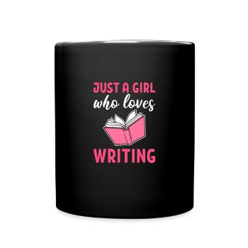 Author - Full Colour Mug - black - Front