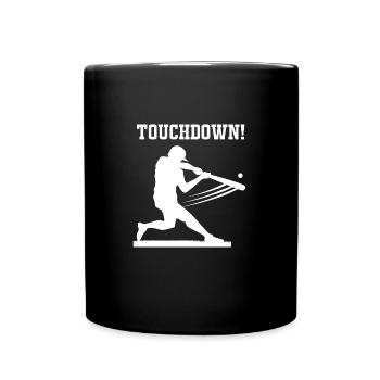 Base-ball - Mug uni - noir - Devant