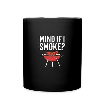 Barbecue - Mug uni - noir - Devant