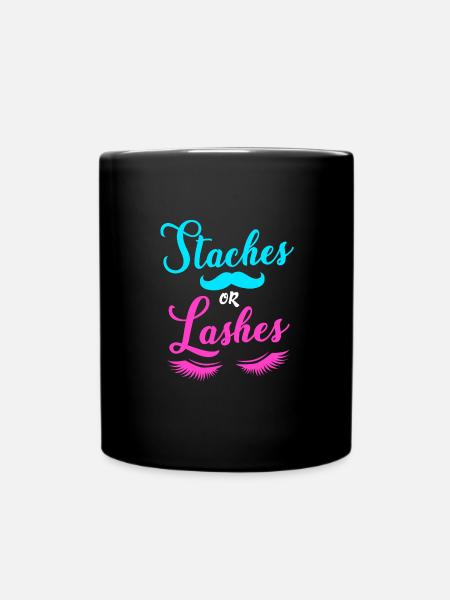 Gender Reveal - Tasse einfarbig - Schwarz