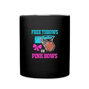 Gender Reveal - Tasse einfarbig - Schwarz - Vorne