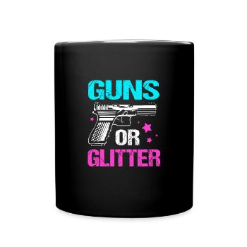 Gender Reveal - Tasse einfarbig - Schwarz - Vorne