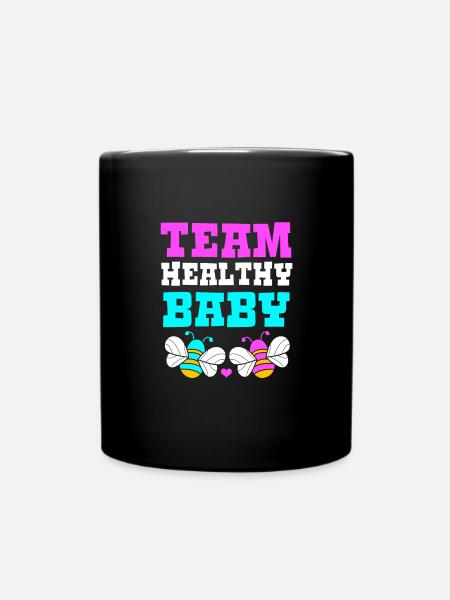 Gender Reveal - Tasse einfarbig - Schwarz