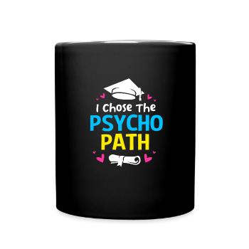 School psychologist - Full Colour Mug - black - Front