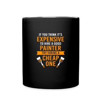 Painter - Full Colour Mug - black - Front
