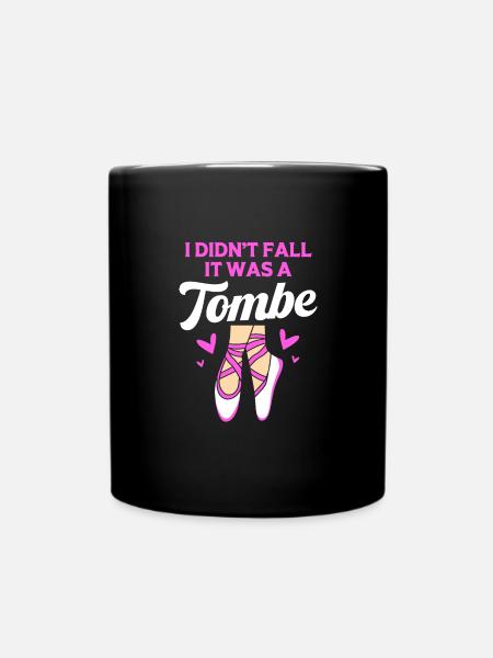 Ballett Ballett-Tänzerin - Tasse einfarbig - Schwarz