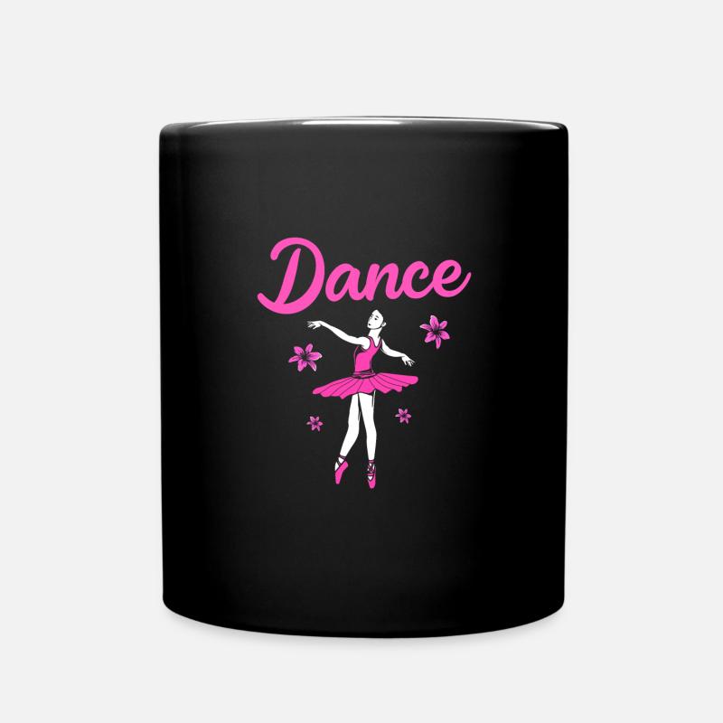 Ballett Ballett-Tänzerin - Tasse einfarbig - Schwarz
