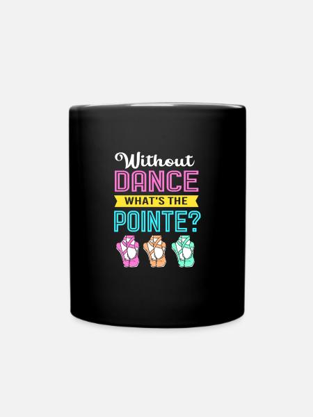 Ballett Ballett-Tänzerin - Tasse einfarbig - Schwarz