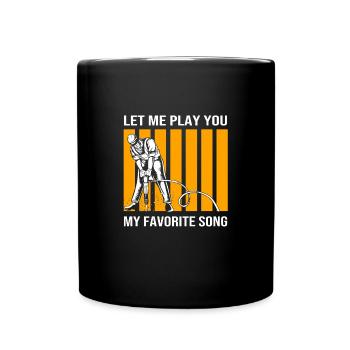 Construction worker construction site - Full Colour Mug - black - Front