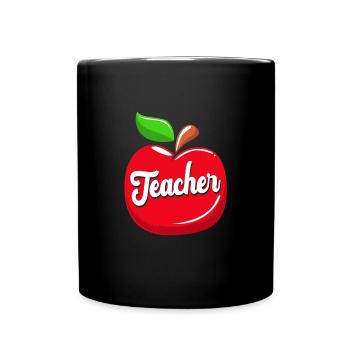 Englischlehrerin Englisch Lehrer - Tasse einfarbig - Schwarz - Vorne