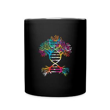 Family tree genealogy - Full Colour Mug - black - Front