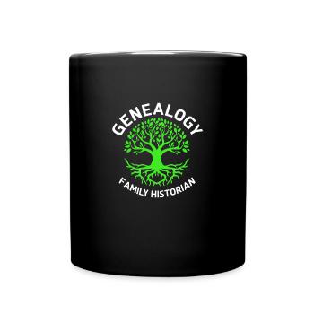 Généalogie de l’arbre généalogique - Mug uni - noir - Devant