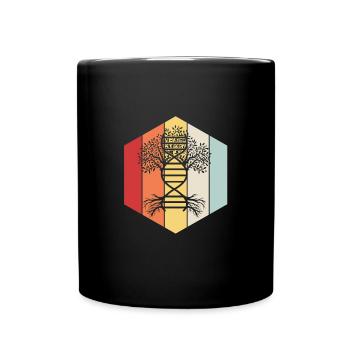 Family tree genealogy - Full Colour Mug - black - Front