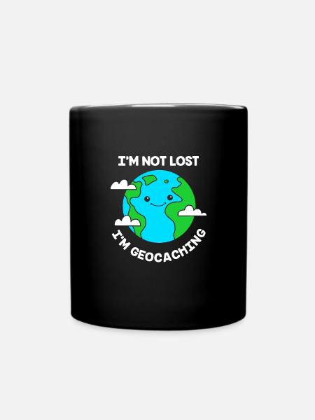 Géocaching Géocache Géocacher - Mug uni - noir