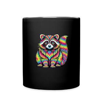 Hippie Festival - Mug uni - noir - Devant