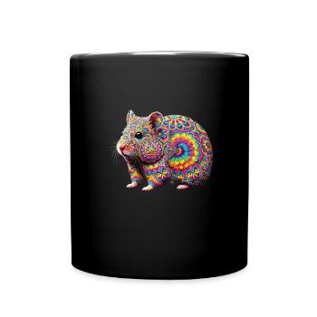 Hippie Festival - Mug uni - noir - Devant