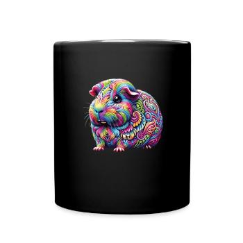 Hippie Festival - Tasse einfarbig - Schwarz - Vorne